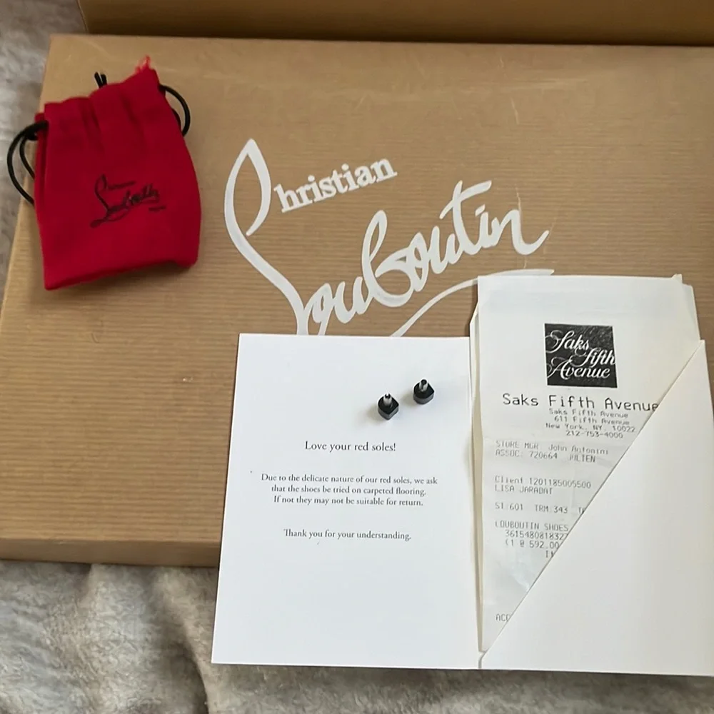 Size 40 Louboutin Shoes. - Picture 1 of 7